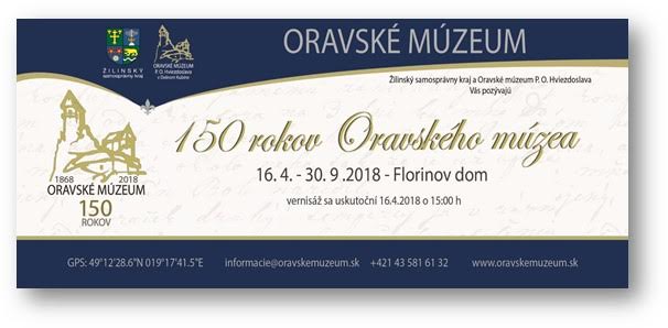 150 rokov Oravskho mzea Doln Kubn 2018