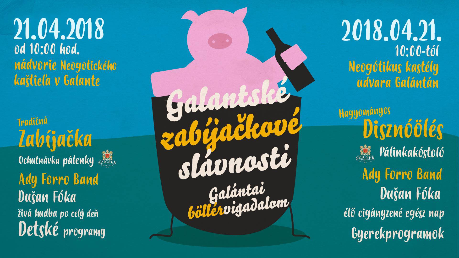 Galantské zabíjačkové slávnosti / Galántai böllérvigadalom 2018 Galanta - 1. ročník