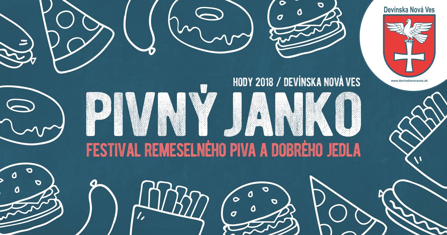 Pivný Janko - festival remeselného piva a dobrého jedla v Devínskej 2018