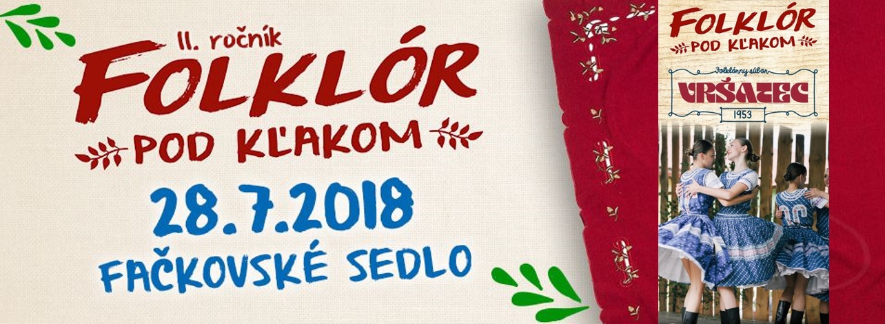 Folklrny de pod Kakom 2018 Kano - II.ronk