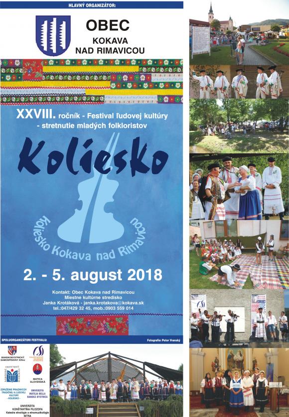 KOLIESKO 2018 Kokava nad Rimavicou - XXVIII. ronk