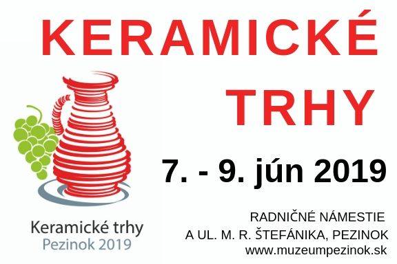 Keramick trhy Pezinok 2019