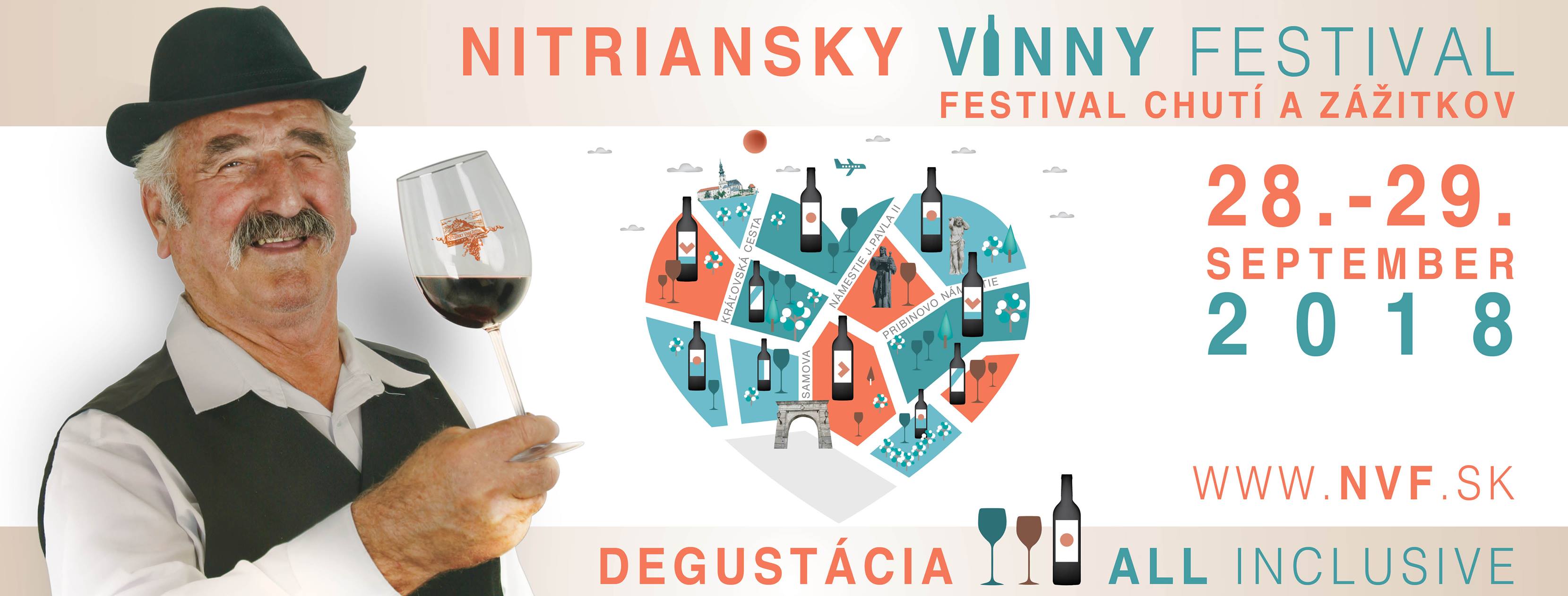 Nitriansky vínny festival Nitra 2018 – 9. ročník