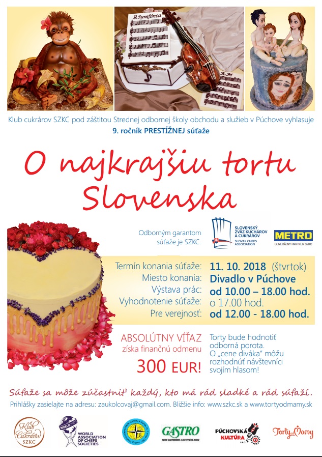 O najkrajšiu tortu Slovenska 2018 Púchov - 9. ročník
