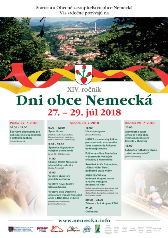 Dni obce Nemeck 2018 - 14. ronk