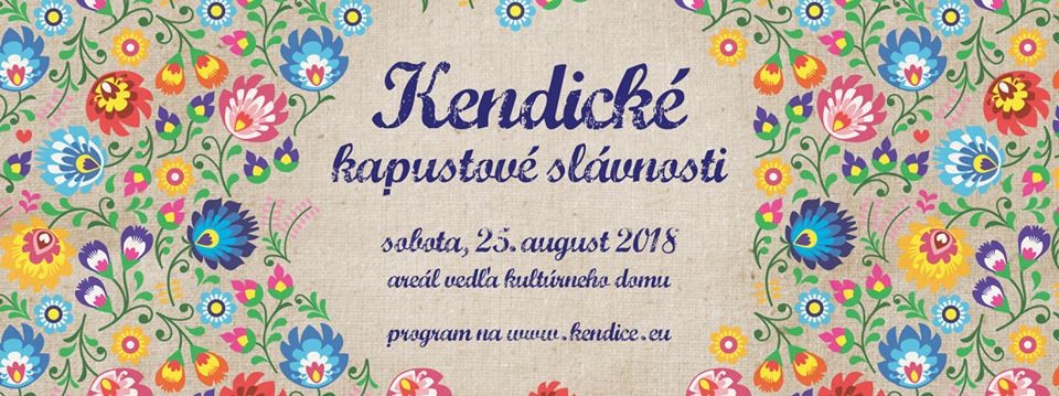 Kendické kapustové slávnosti Kendice 2018 - 8. ročník