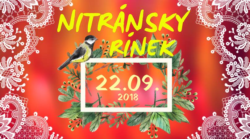 Nitrnsky rnek jese 2018 Nitra