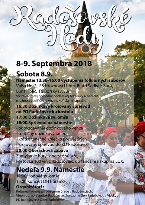 Rado�ovsk� hody 2018