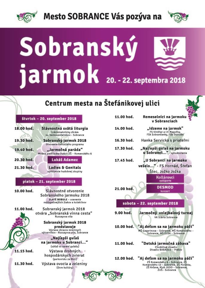 Sobransk jarmok 2018