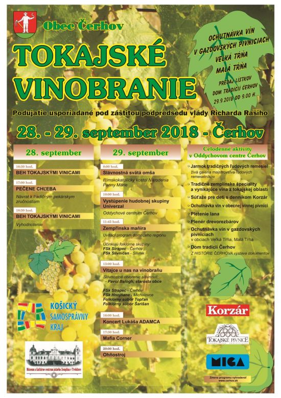 Tokajsk vinobranie erhov 2018 - 17. ronk