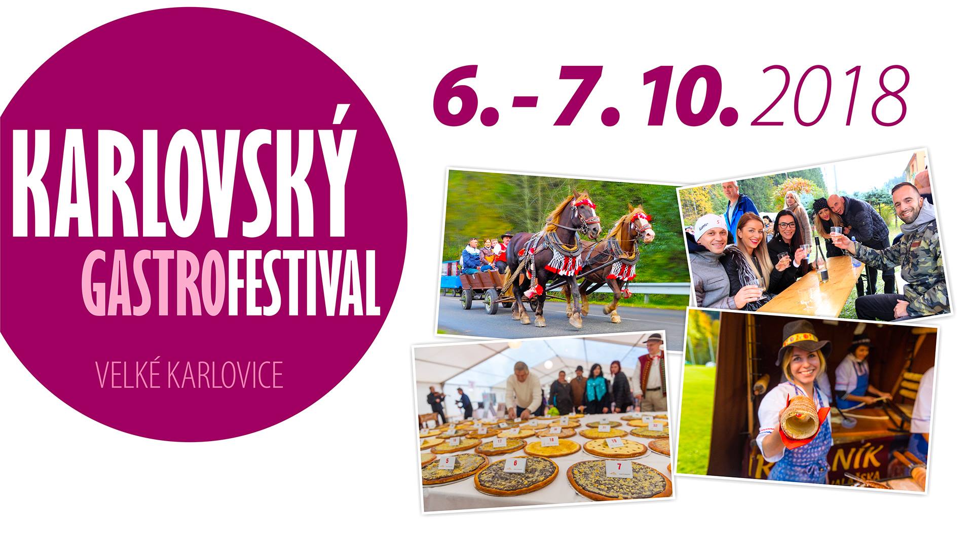 Karlovský gastrofestival 2018 Velké Karlovice - 10.ročník