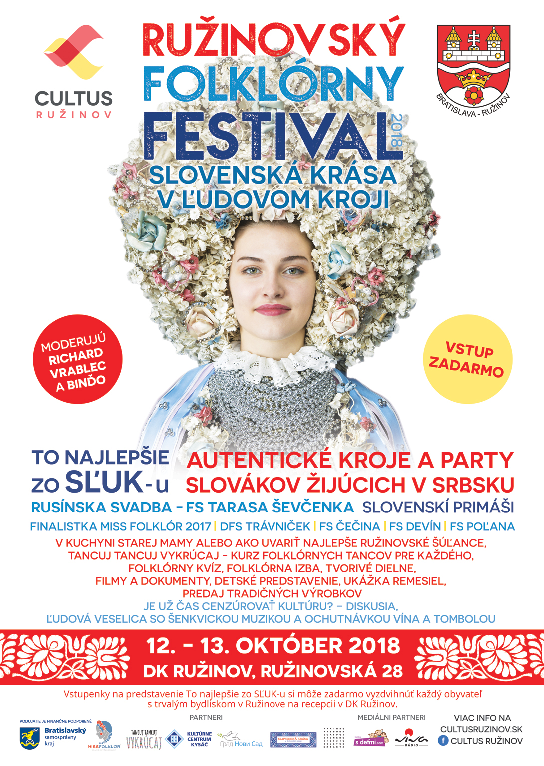 Ruinovsk folklrny festival 2018 a vstava 
