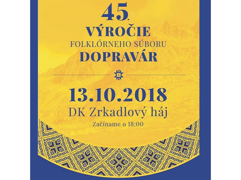 FS Dopravr - 45.vroie 2018 Petralka