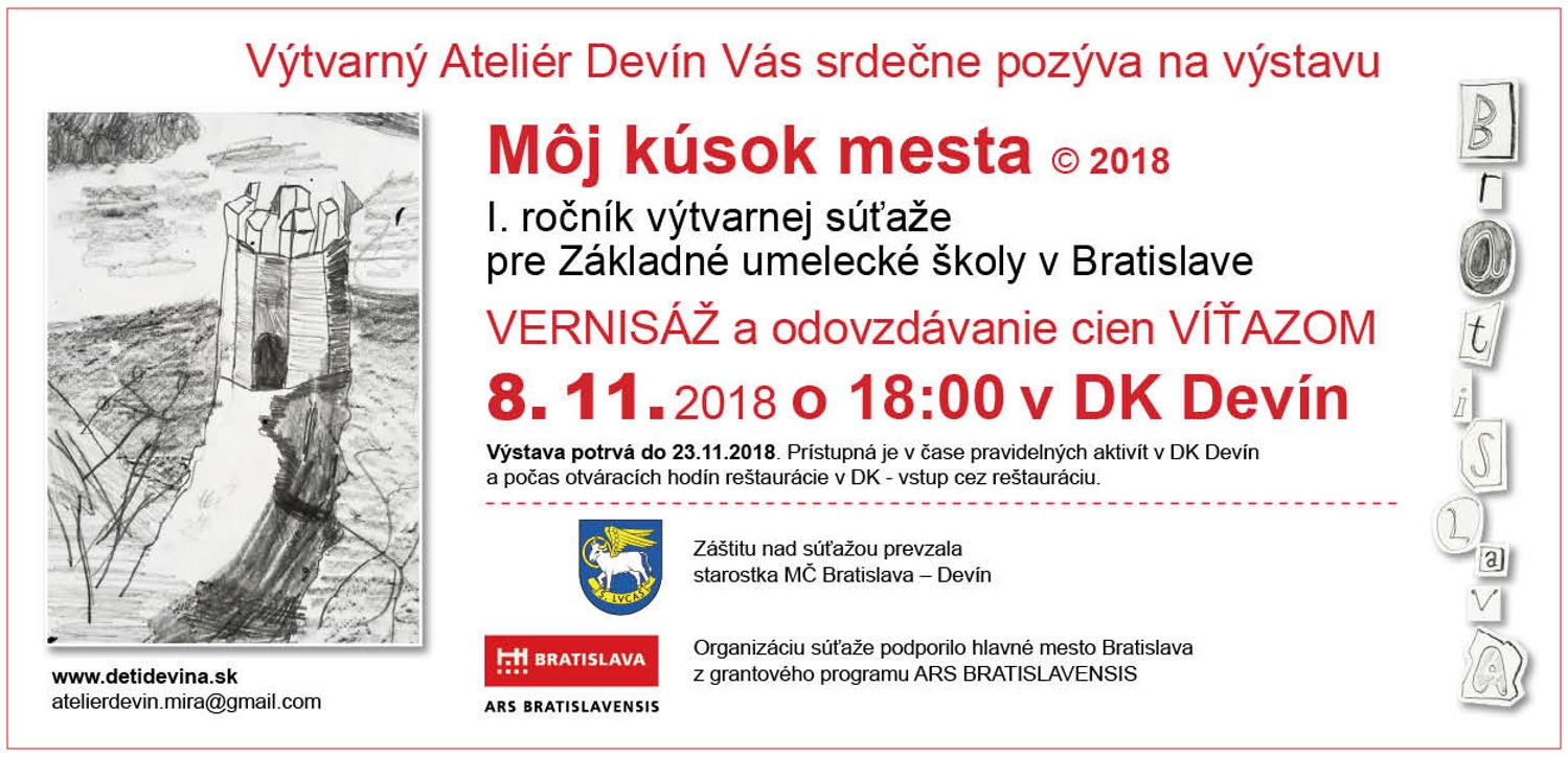 Mj ksok mesta 2018 Devn - 1. ronk sae pre ZU v Bratislave