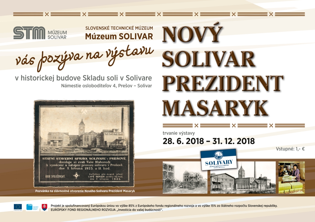Nov solivar prezident Masaryk 2018 Preov