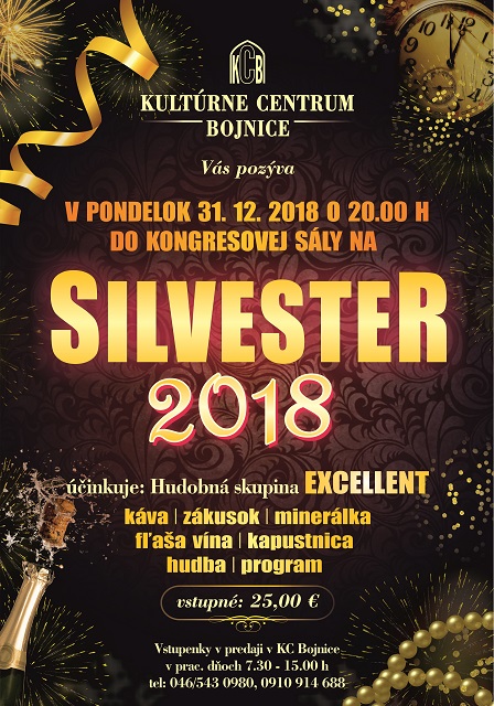 Silvester 2018 Bojnice