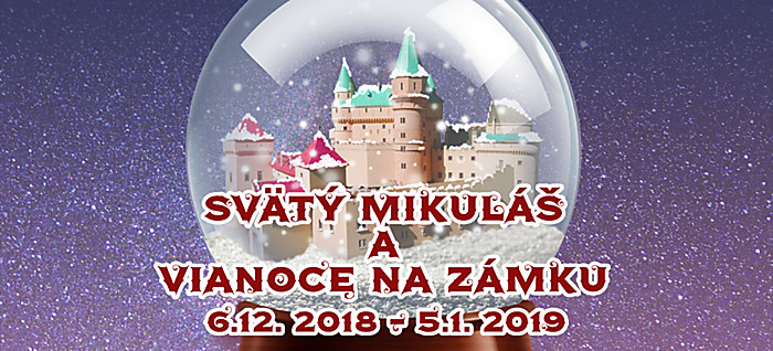 Svt Mikul a Vianoce na zmku 2018 Bojnice
