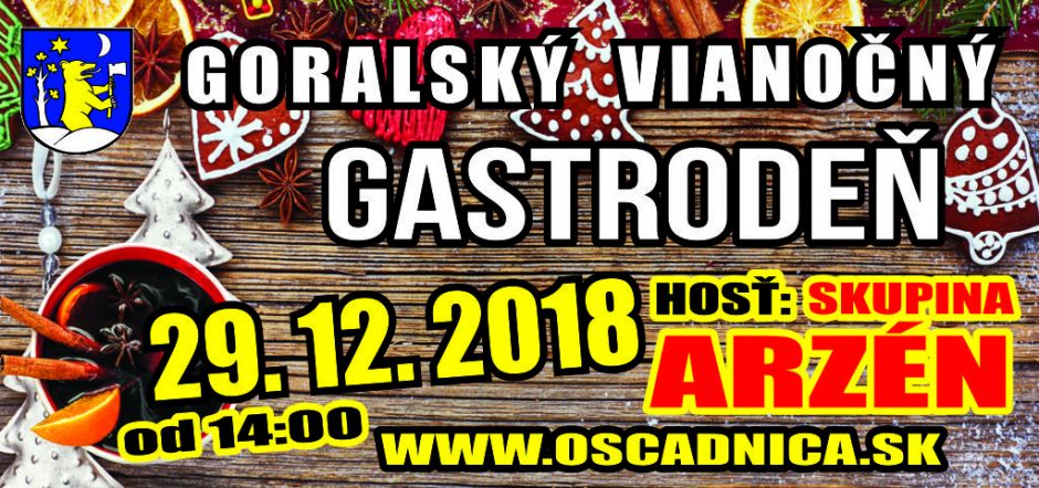 Goralsk vianon gastrode 2018 Oadnica 