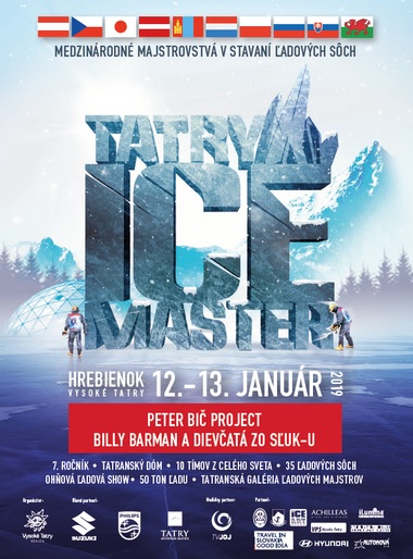 TATRY ICE MASTER 2019 Hrebienok - 7. ročník madzinárodných majstrovstiev v stavaní ľadových sôch
