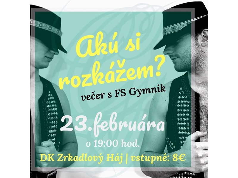 Veer s Gymnikom 2019 Bratislava - folklrny veer sboru Gymnik