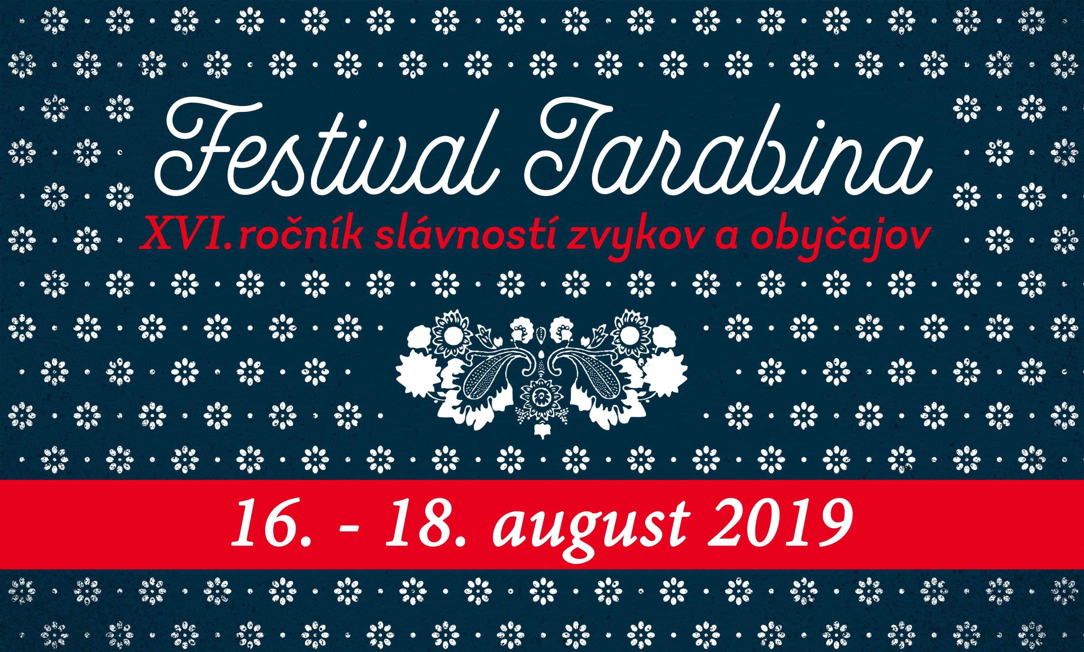 Festival Jarabina 2019 - 16.ronk slvnost zvykov a obyajov a 690 rokov od prvej psomnej zmienky o obci