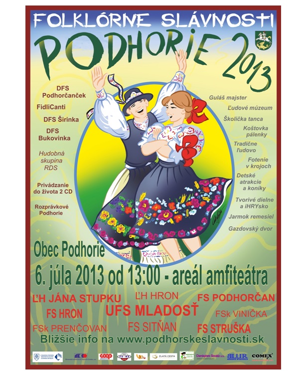 Folklórne slávnosti   Podhorie  2013