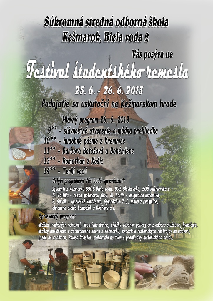 Festival študentského remesla Kežmarok