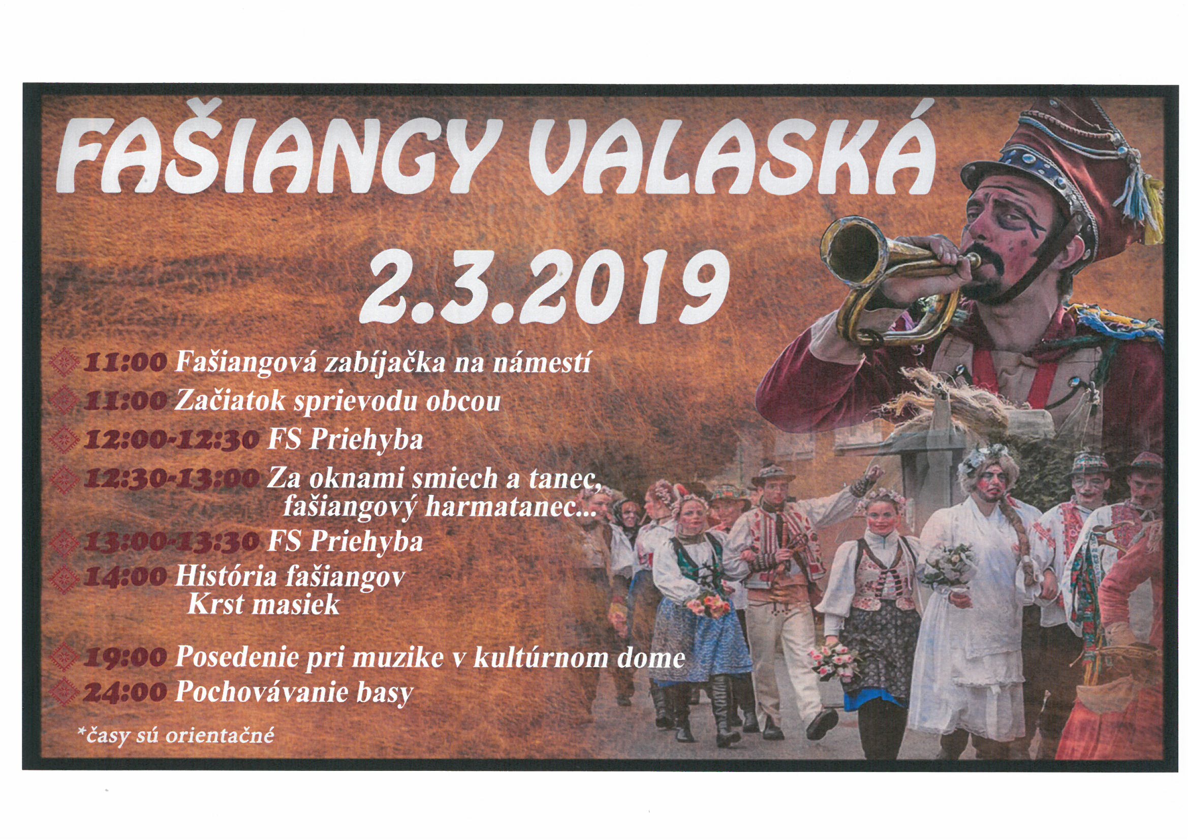 Fašiangy Valaská 2019