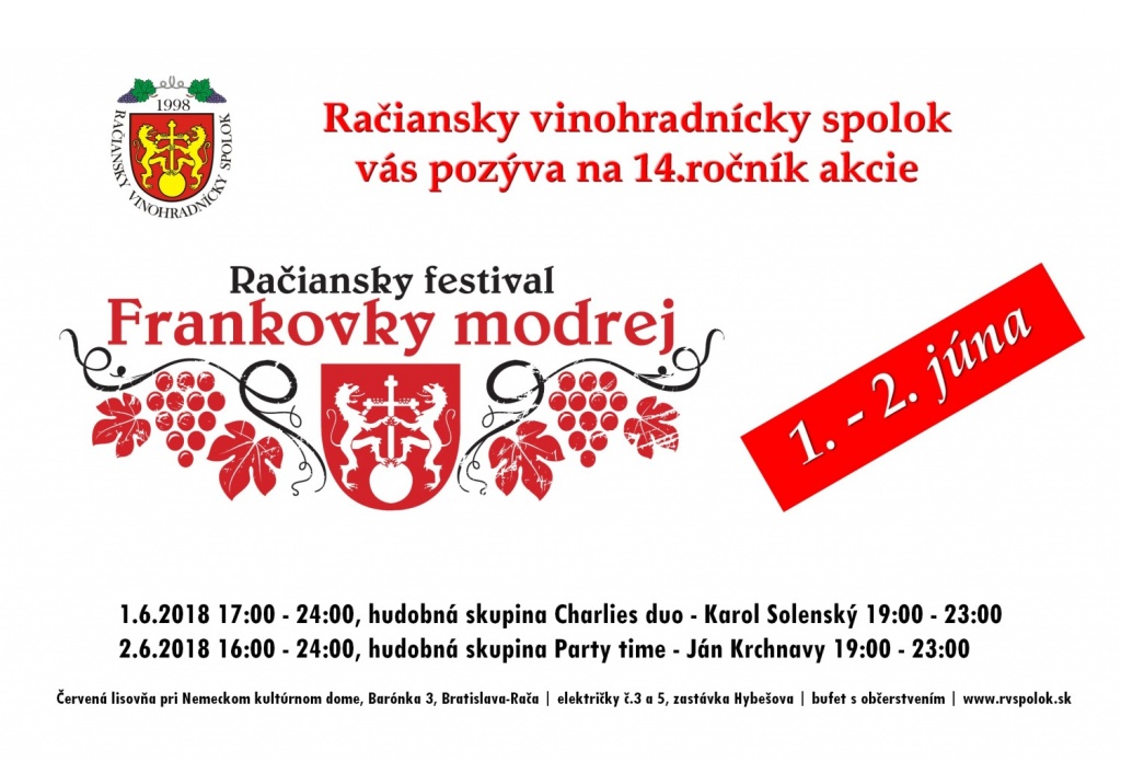 Raiansky festival Frankovky modrej Raa 2019 - 15. ronk