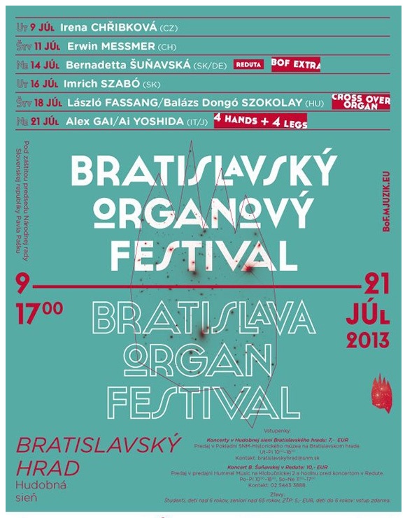 Bratislavsk organov festival 2013 - 2. ronk