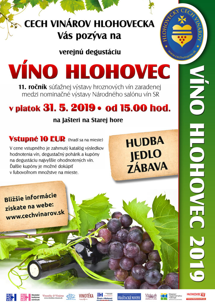 Vno Hlohovec 2019 - 11. ronk verejnej degustcie vn