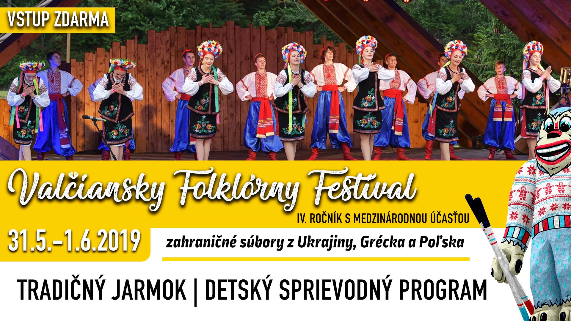 Valiansky folklrny festival 2019 - IV. ronk s medzinrodnou asou