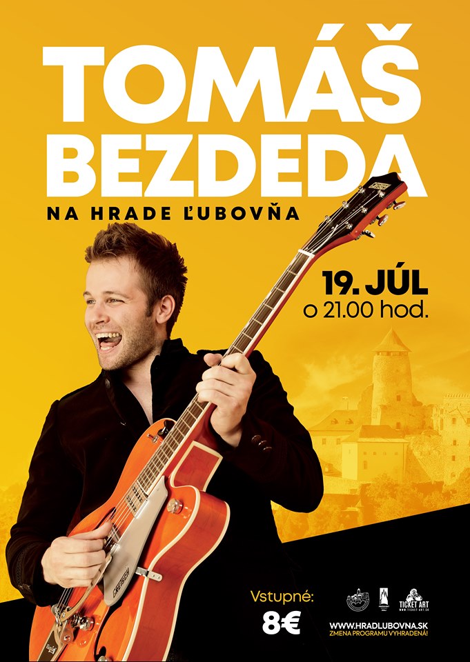 Tomáš Bezdeda na hrade Ľubovňa 2019
