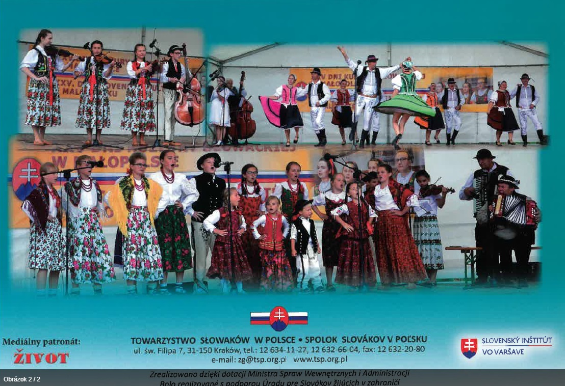 XXVI. dni slovenskej kultúry v Malopoľsku 2019