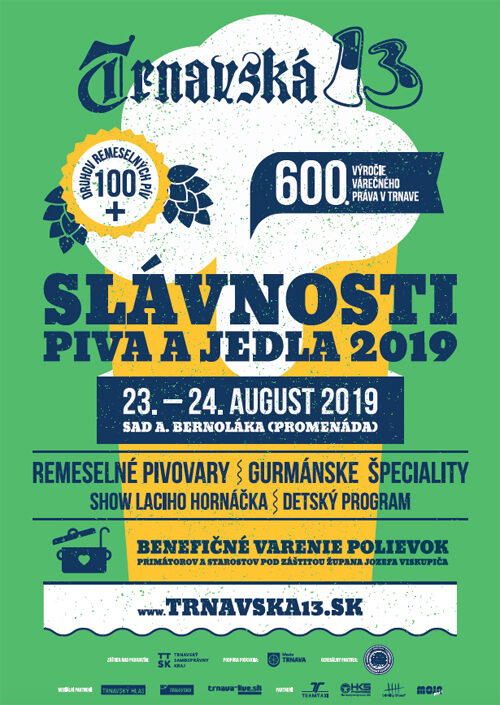 Slvnosti piva a jedla Trnava 2019