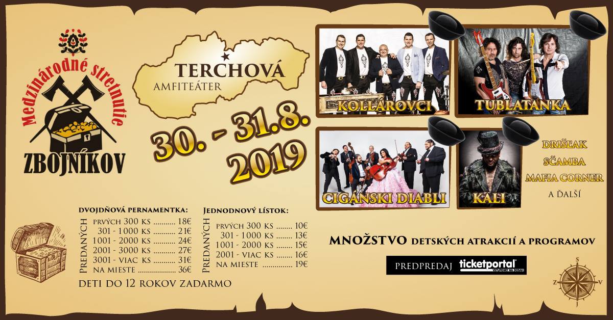 Stretnutie zbojnkov Terchov 2019 - 54. ronk