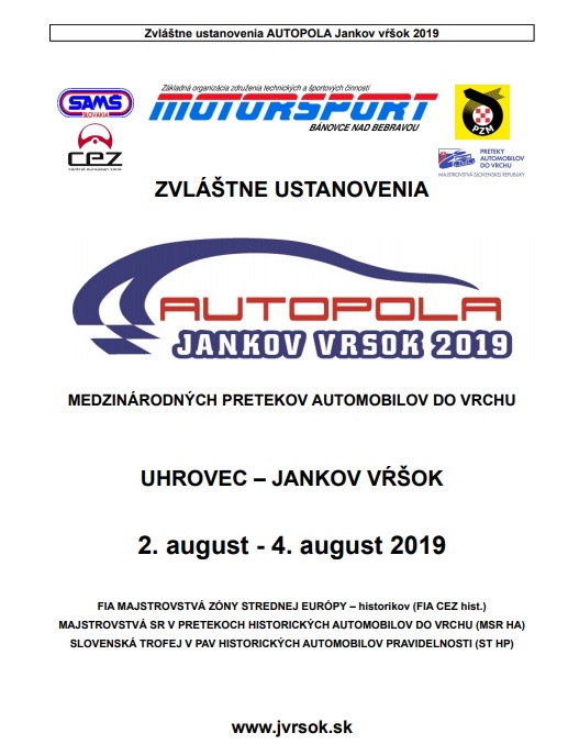 Autopola Jankov Vrok 2019 Uhrovec