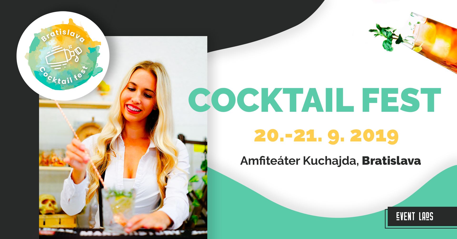 Cocktail fest Bratislava 2019 - Kuchajda