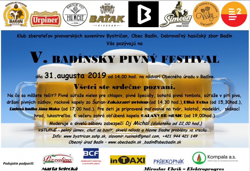 V. Badnsky pivn festival 2019