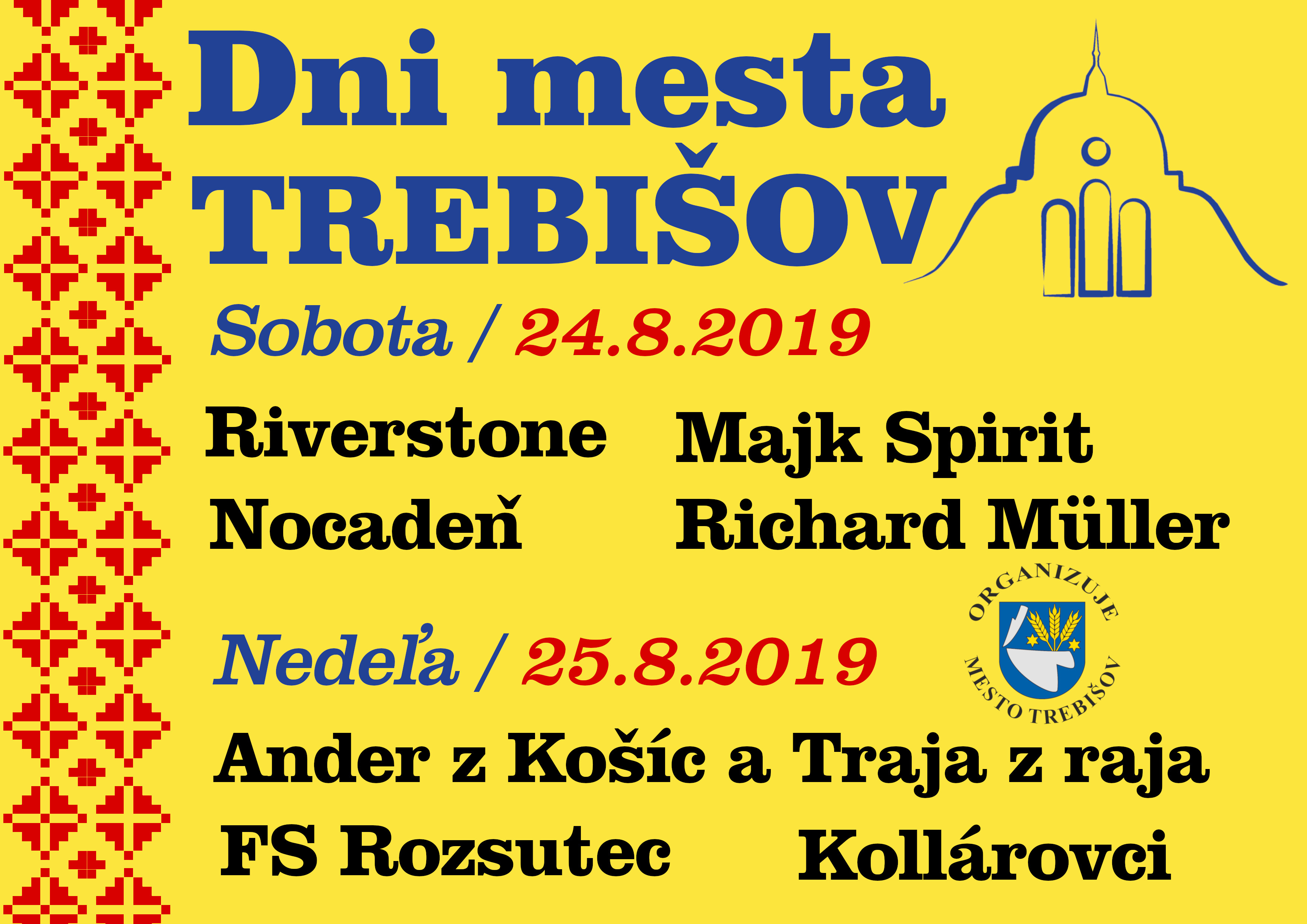 Dni mesta Trebišov 2019