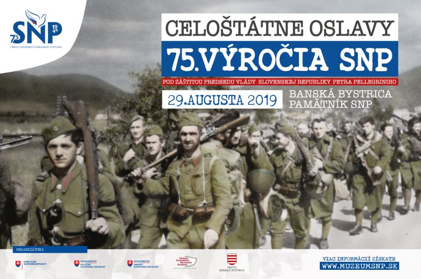 Celošátne oslavy 75. výročia Slovenského národného povstania Banská Bysrica 2019