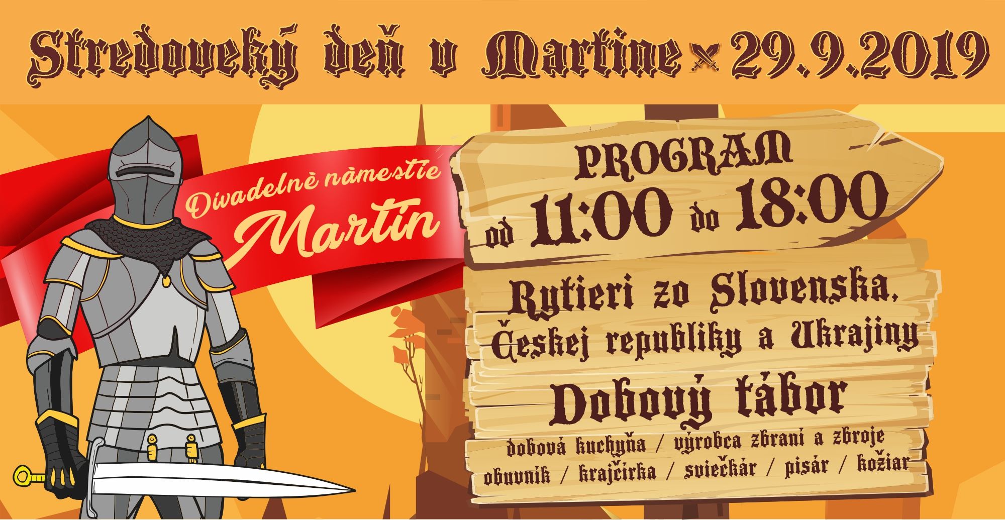 Stredovek de v Martine 2019