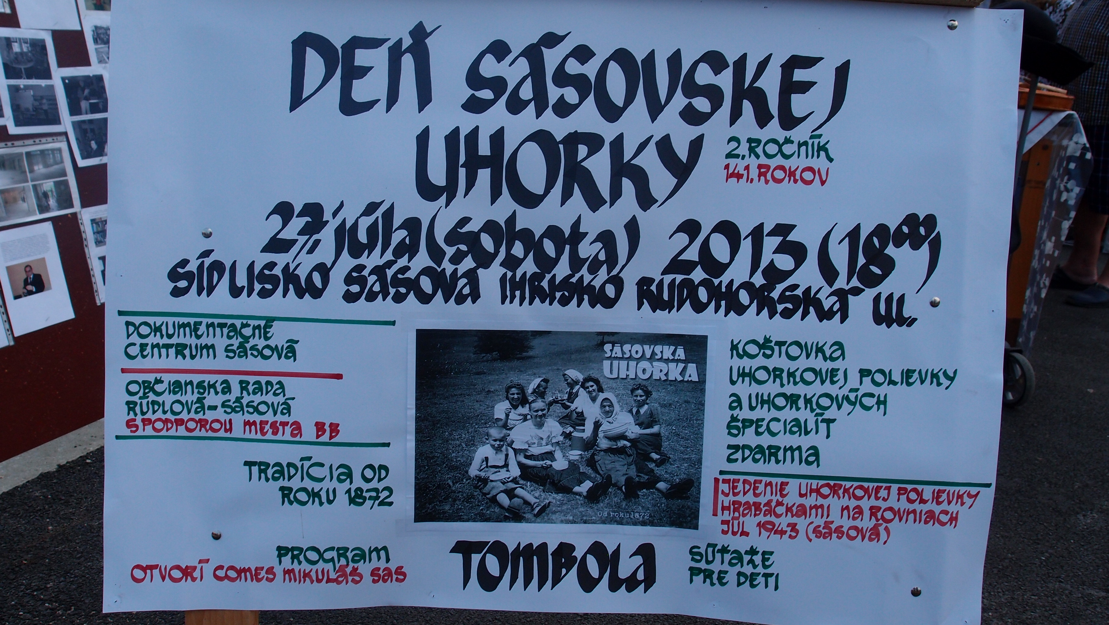Deň Sásovskej uhorky 2013 - 2.ročník
